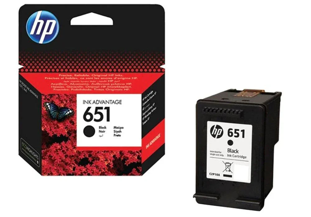 HP 651 Ink Cartridge for HP Ink Advantage 5575 / 5645 and Officejet Pro 202 / 252 - eBuy UAE